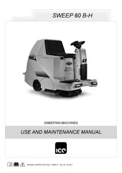 Ice SWEEP 60 H Use And Maintenance Manual