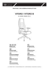 HJH office VITORO 600989 Assembly Instructions Manual