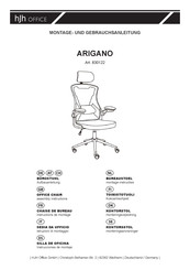 HJH office ARIGANO 830122 Assembly Instructions Manual