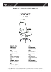HJH office VENDO W 719242 Assembly Instructions Manual