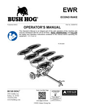 Bush Hog EWR Operator's Manual