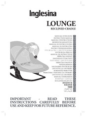 Inglesina LOUNGE Instruction Manual