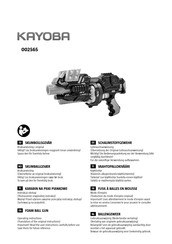 Kayoba 002-565 Operating Instructions Manual