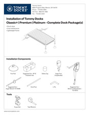 Tommy Docks TDLAZB-40036 Installation Manual