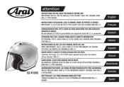 Arai Helmet 148-0033-04 Instructions For Use Manual