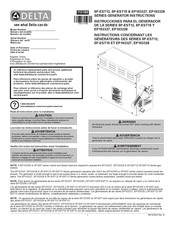 Delta EP103327 Series Instructions Manual