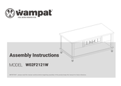 Wampat W02F2121W Assembly Instructions Manual