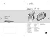 Bosch EasySpray 18V-100 Original Instructions Manual