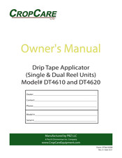 PBZ CROPCARE DT4610 Owner's Manual