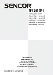 Sencor SPV 7950M4 User Manual