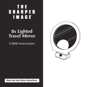 Sharper Image CA808 Instructions Manual