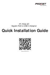 PROCET PT-PCGI-BT Quick Installation Manual