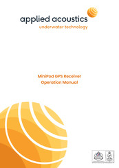 APPLIED ACOUSTICS BCN-101G Operation Manual