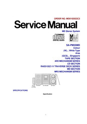 Panasonic SA-PM35MD Service Manual
