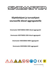 suomi Sinemaster KDE5500A3 Instructions For Use Manual