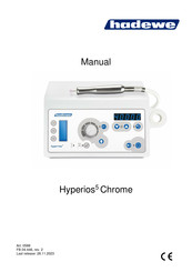 hadewe Hyperios5 Chrome Manual