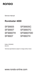 Rondo SFS6605C Service Manual