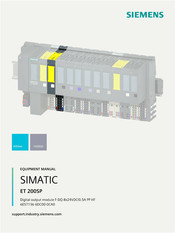 Siemens 6ES7136-6DC00-0CA0 Equipment Manual