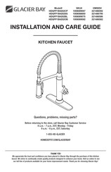 Glacier bay HDQFP1B4202OB Installation And Care Manual