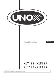 Unox XLT135 Instruction Manual