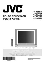 JVC RM-C1256G User Manual