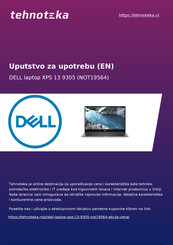 Dell NOT19564 Setup And Specifications