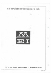 F.G. Mason Engr A-2 Manual