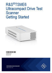 Rohde & Schwarz R&S TSME6 Getting Started