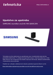 Samsung HW-Q600C Manual