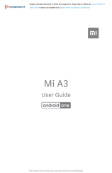 Xiaomi MI Redmi A3 User Manual
