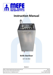 MEFE CAT 68 10N2 Instruction Manual