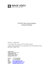 Image TSI-3000ACO Instruction Manual