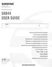Shure UA844+Z18 User Manual
