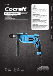 Cocraft Z1J-TD16-13E Original Instructions Manual