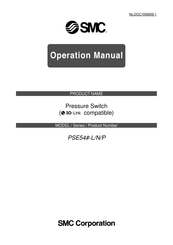 SMC Networks PSE54-L Operation Manual