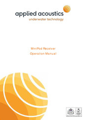APPLIED ACOUSTICS RFR-101G Operation Manual