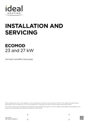 Ideal Heating ECOMOD 23 AC Installation And Servicing