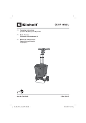 EINHELL 3415440 Operating Instructions Manual