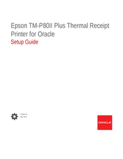 Epson TM-P80II Plus Setup Manual