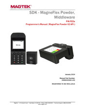 Magtek SDK MagneFlex Powder Programmer's Manual