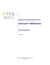 IXYS Z8 Encore! Z8F0830 Product Specification