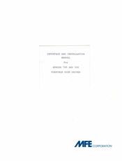 mfe 500 Series Installation Manual
