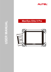 Autel MaxiSys Elite II Pro User Manual