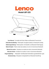 LENCO LBT-225WA User Manual