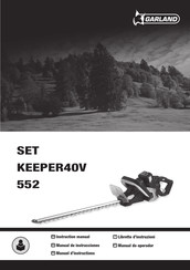 Garland SET KEEPER40V 552 Instruction Manual