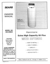 Sears 625.348832 Owner's Manual