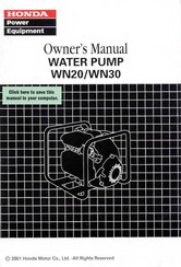 Honda WN20 Owner's Manual