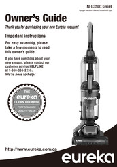 Eureka NEU350C Series Owner's Manual