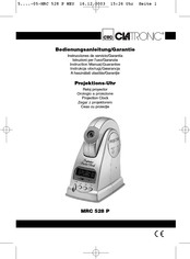 CTC Union Clatronic MRC 528 P Instruction Manual And Guarantee