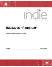 indie Realplum iND83205 Quick Start Manual